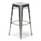 Atlas Commercial Products Titan Series Industrial Metal Bar Stool, Clear Coat MBS9CC - alternate 4